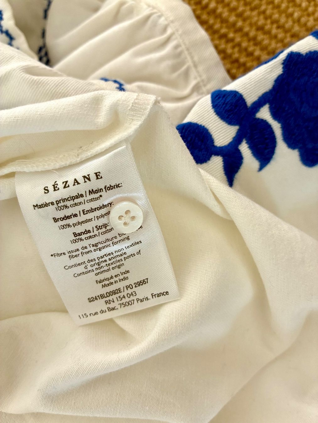 Sezane Camicette: *SEZANE* Bluse Sommer 40 – Usato da Pully venduto da Surflime 3