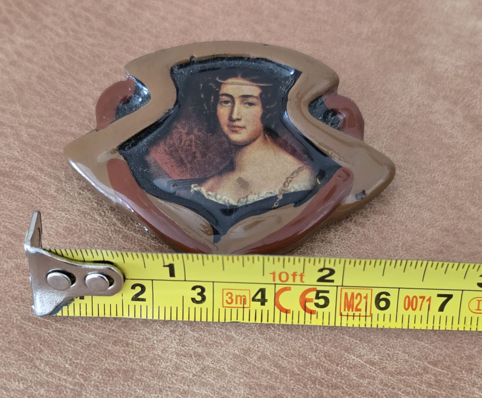 Spille & Fermagli: Antike Brosche mit Damenportrait, nostalgischer Schmuck. – Usato da Rheinsulz venduto da Gilea 3