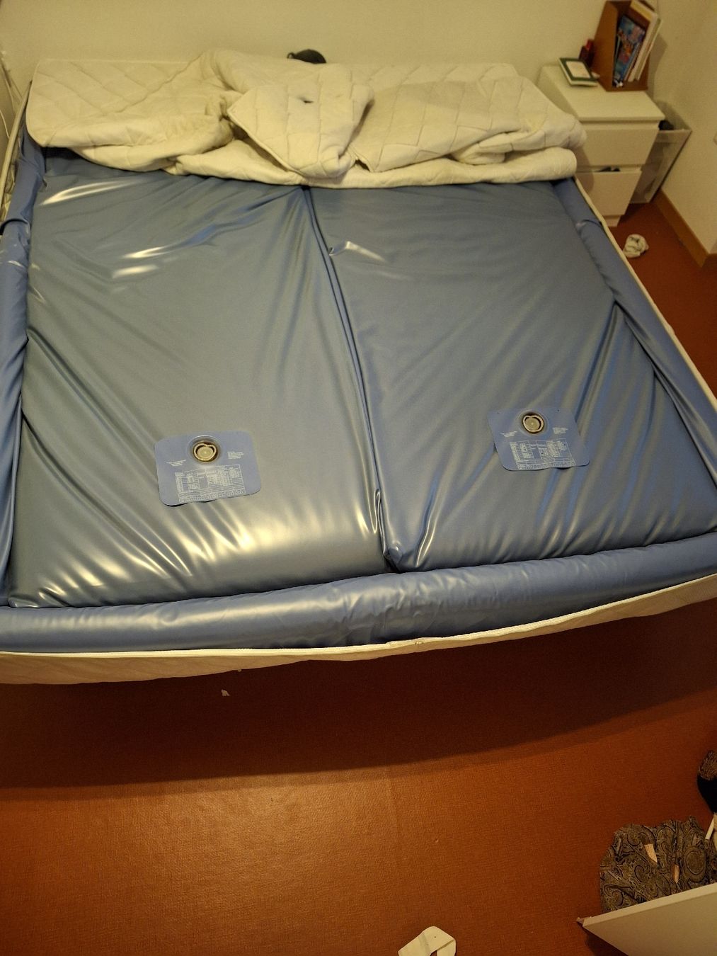 Letti: Wasserbett mit softside dual matrazen – Usato da Islikon venduto da sili-live 3