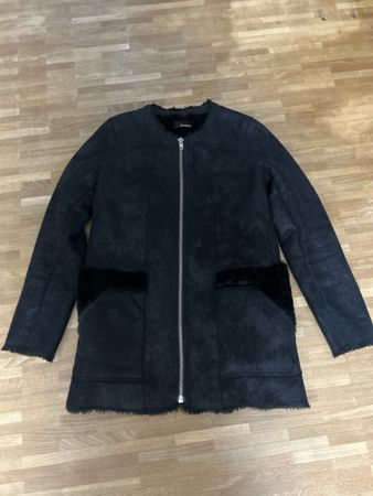 The Kooples Winter Jacke, Schwarz, Grösse S