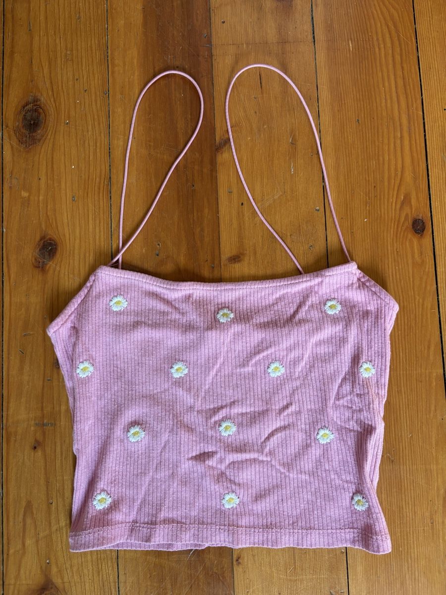 Stradivarius Top: Crop top fleurs – Usato da Sion venduto da edelweissse