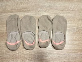 Füsslinge Socken beige Grösse 39-42 Neuwertig