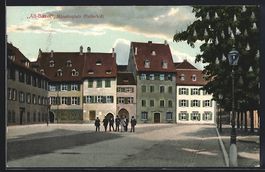 AK Basel, Der Münsterplatz (Rollerhof)