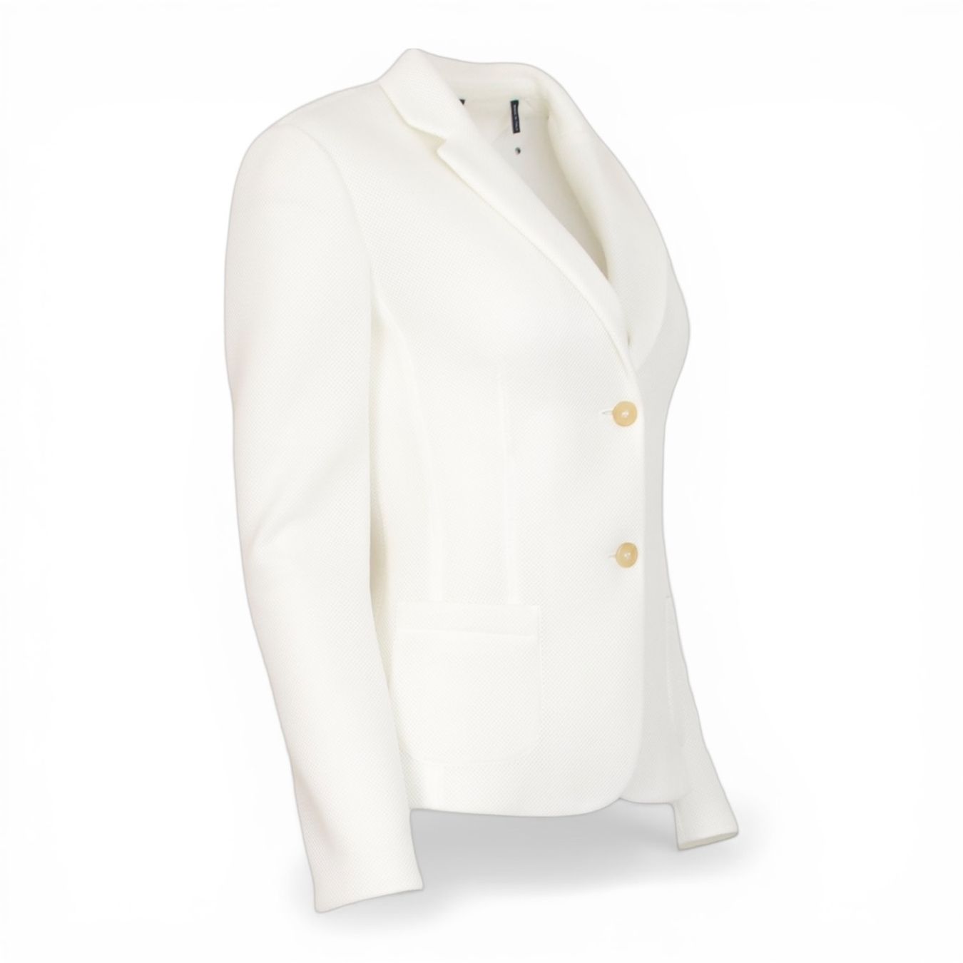 Jil Sander Giacche: Jil Sander Blazer mesh weiss Gr. 38 – Usato da Binningen venduto da Designerlabels 1
