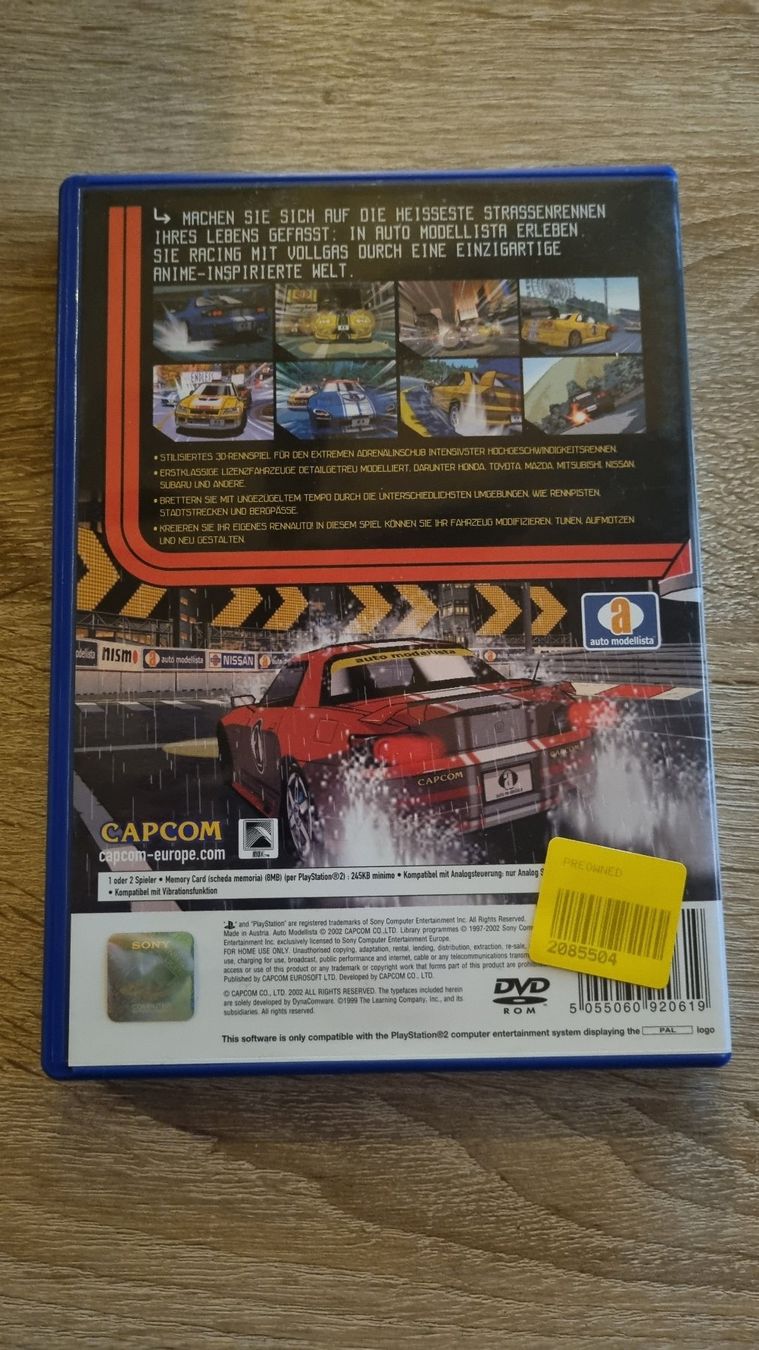 Spiele: Auto Modellista PS2 – Gebraucht aus Hagenbuch ZH von lecterr55 2