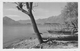 Locarno (TI) Am Ufer des Lago Maggiore mit Booten