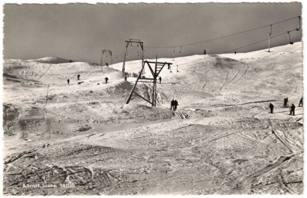 Cartoline postali: Stoos - Skilift – Usato da Binningen venduto da Mountainrider