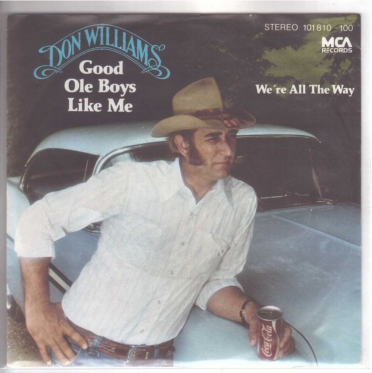 Dischi in vinile: Don Williams  --  Good ole boys like me  Single7 – Usato da Rheinau venduto da asteng