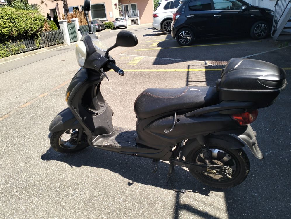 RCGOFOLLOW E-Bike Frontkorb - Abnehmbarer Metallkorb Für Elektroroller