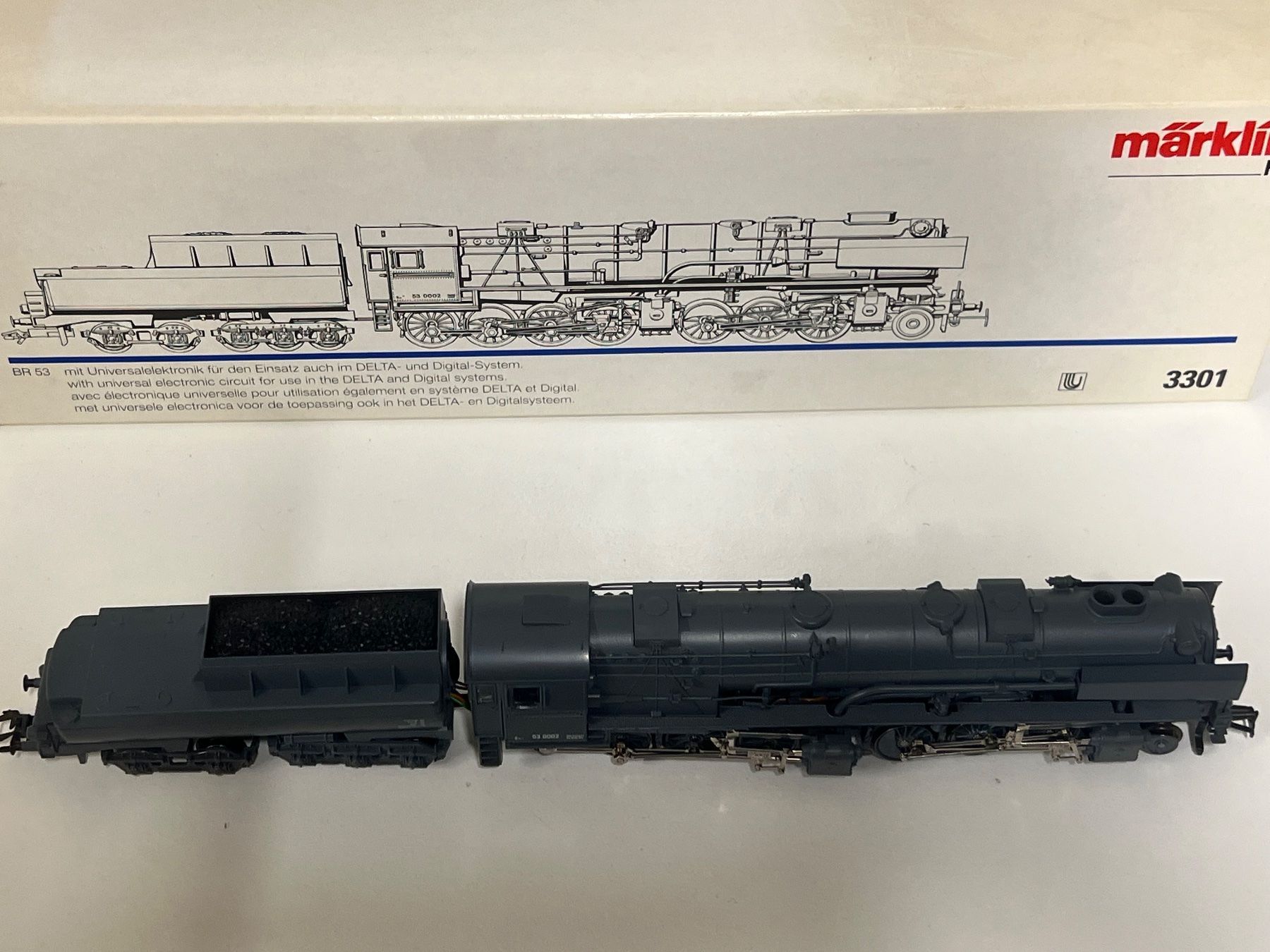 Märklin Modelleisenbahnen: Märklin H0 3301 Dampflok BR 53 Borsig – Gebraucht aus Neuenhof von ludovicco 5