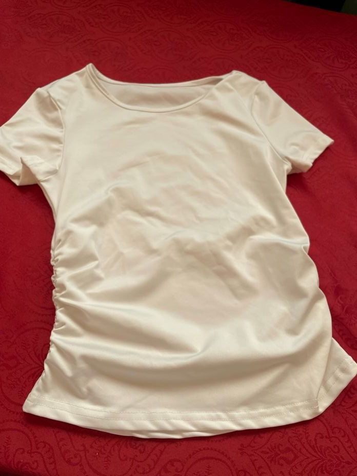 Camicette, T-shirt & Top: Mädchen T-Shirt weiss 146 NEU – Nuovo e nell'imballaggio originale da Bergdietikon venduto da antovale