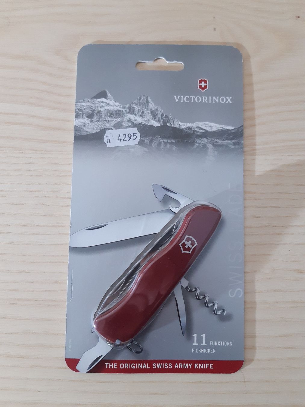 Victorinox Coltelli tascabile: Victorinox Sackmesser – Nuovo e nell'imballaggio originale da Adlikon venduto da Diewildenkerle