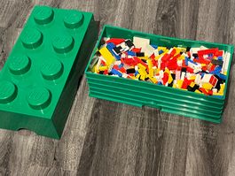 LEGO Aufbewahrungsbox mit 2,3kg Lego Bausteinen