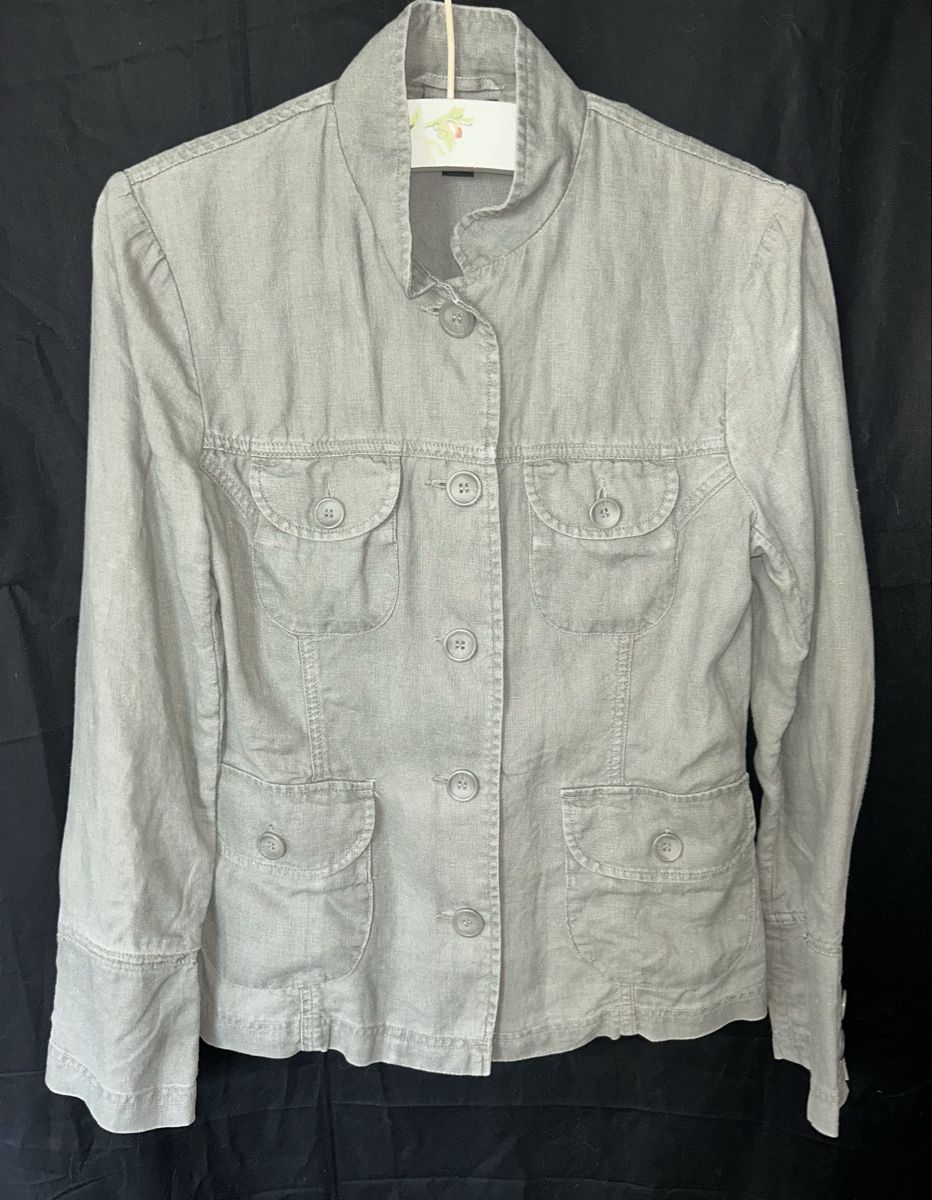 H&M Giacche: H&M Light Green Jacket, Size 36 - Perfect for Spring! – Usato da Zürich venduto da Mistral61