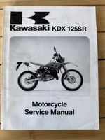 Kawasaki KDX 125SR Werkstatthandbuch Service Manual 1990