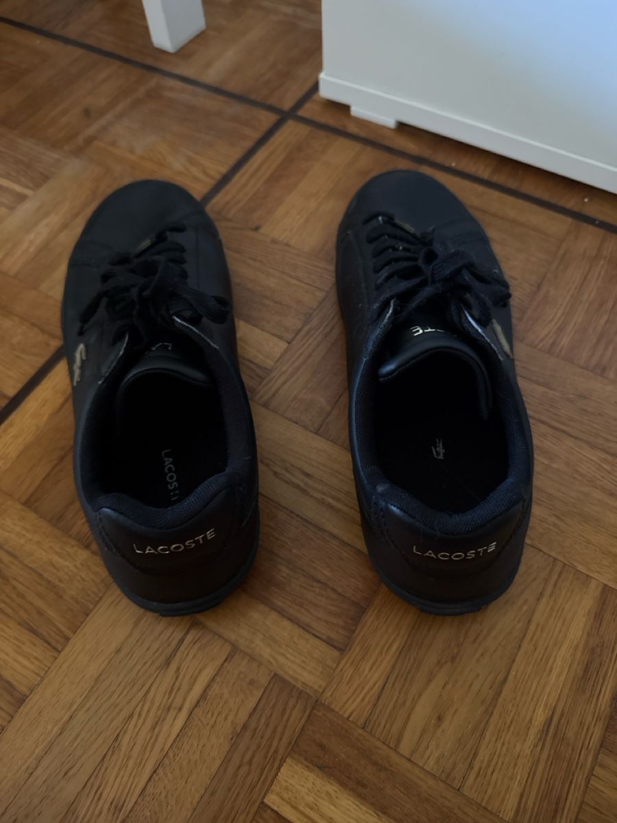 Scarpe da uomo: Basket Lacoste noir – Usato da Cartigny venduto da Kelly.11 2