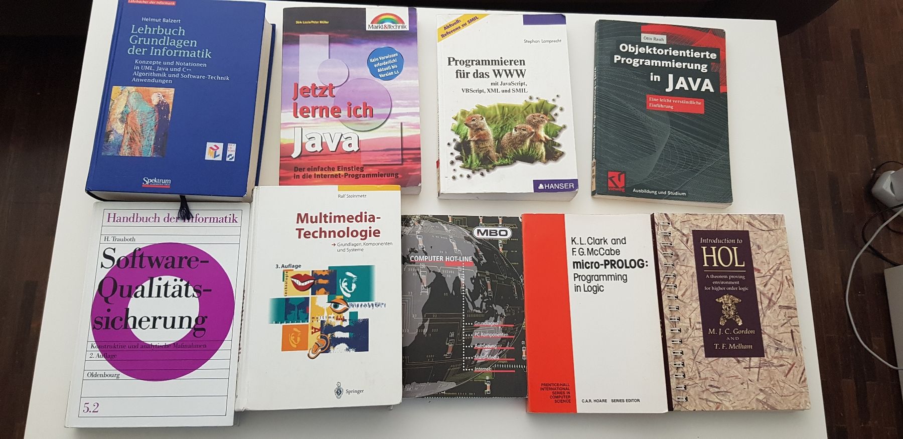 Libri: alte Bücher Informatik und Programmierung, 9 Stück – Usato da Zürich venduto da sb_t28m