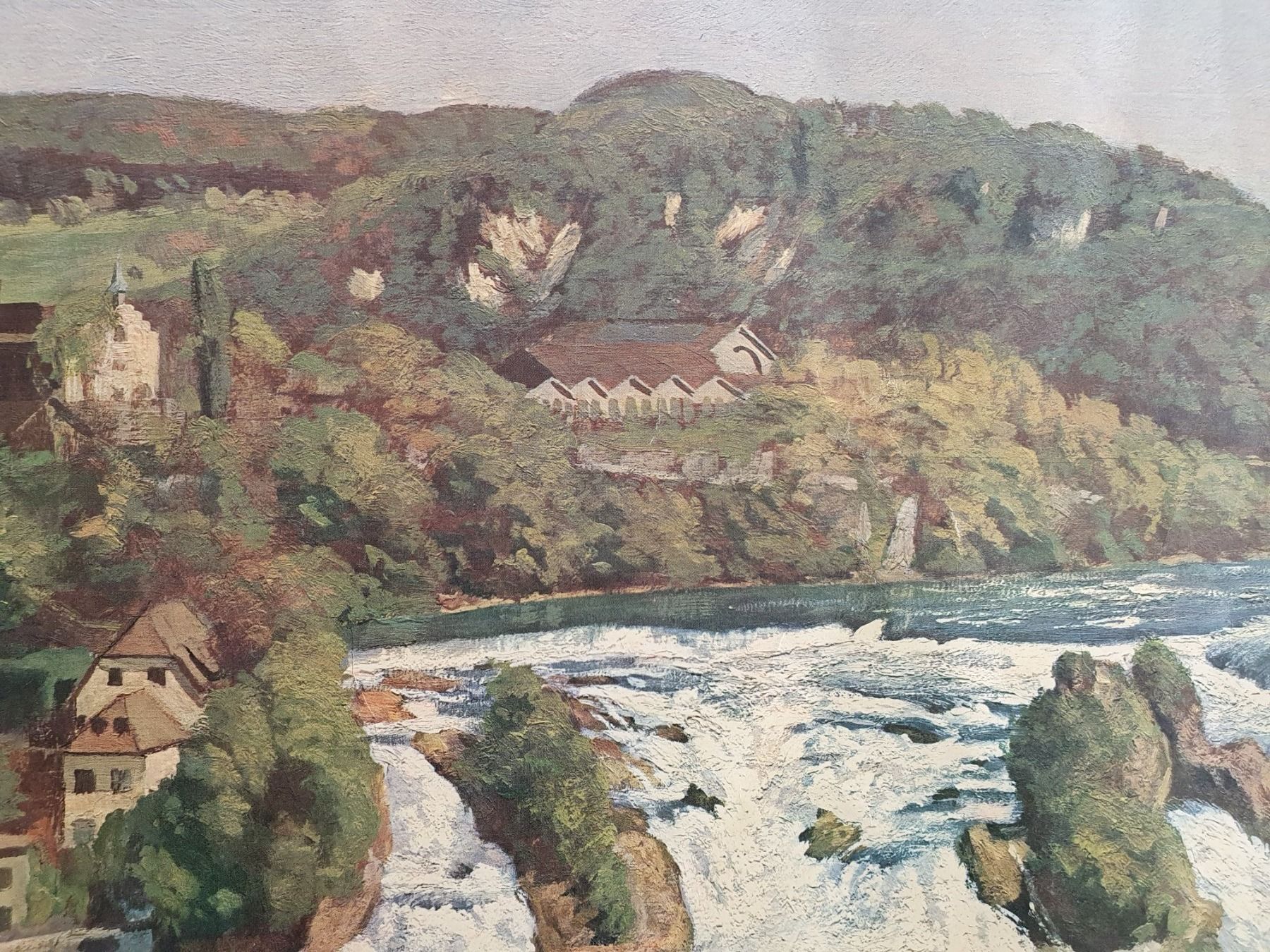 Posters & Illustrations: Schulwandbild Nr. 61 Rheinfall – D'occasion à Fribourg par YannDuc 2