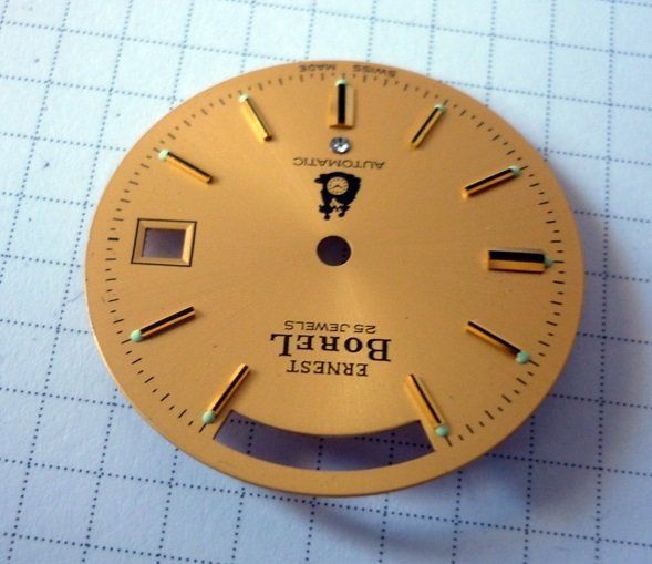Orologi: Vintage ERNEST BOREL Automatic Zifferblatt – Usato da Adliswil venduto da di_hans 3