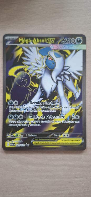 Mega Absol ex (MEG 086/132) - Méga-Évolutions - Carte Pokémon ME01