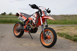 KTM LC4 620 SC Supermoto | Behr Tubeless | Frisch ab MFK