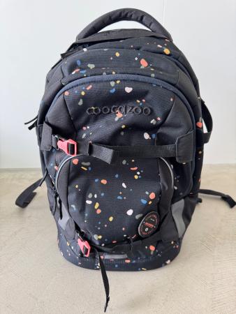 Coocazoo Mate Rucksack Schwarz Gepunktet - Top Zustand!