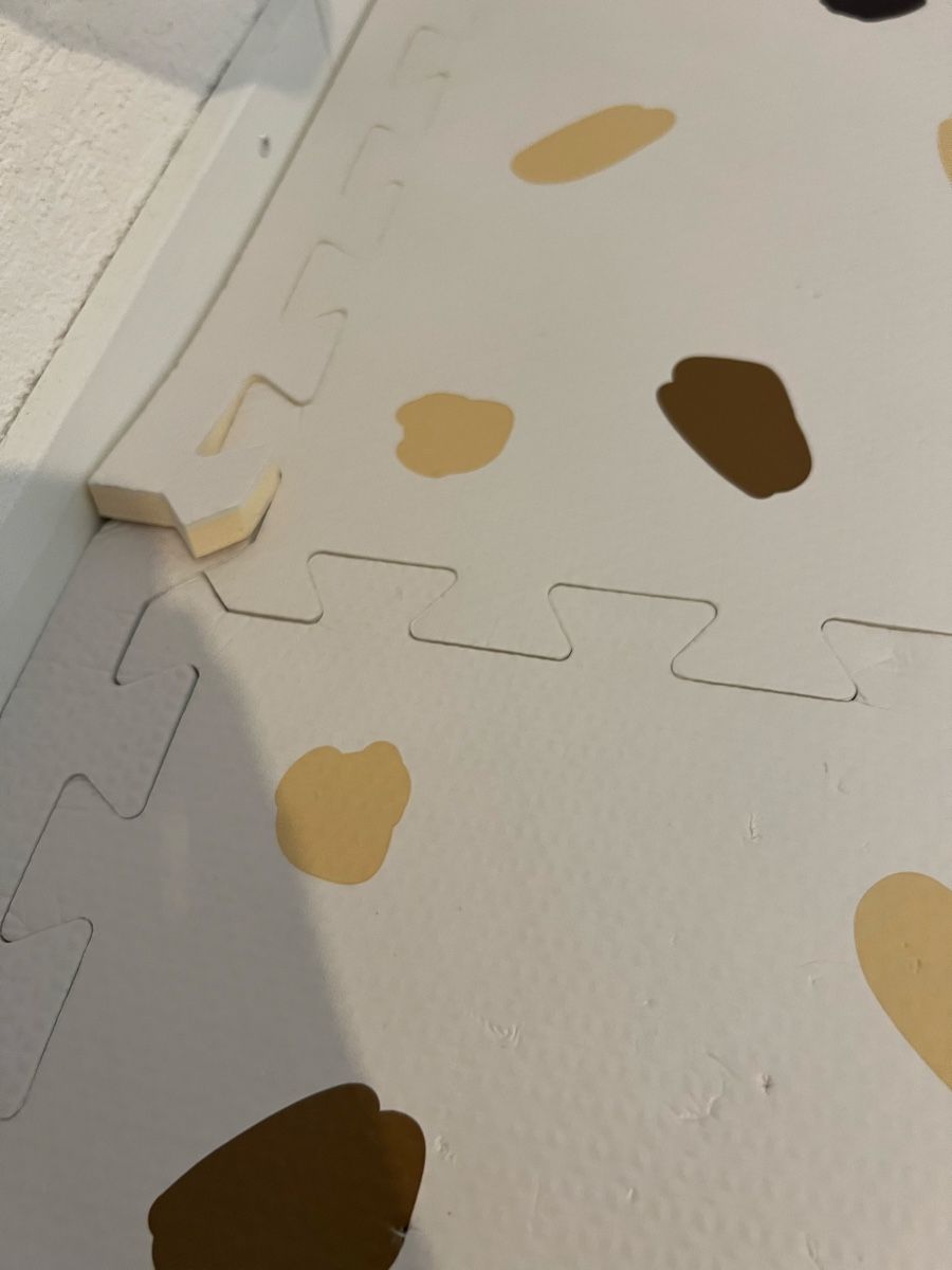 Tappeto da gioco: Spielmatte Stecksystem weiss mit Muster gebraucht – Usato da Bichelsee venduto da darthvada 1