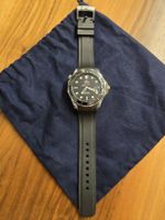 Omega Seamaster Professional 300M schwarz mit Kautschukband 