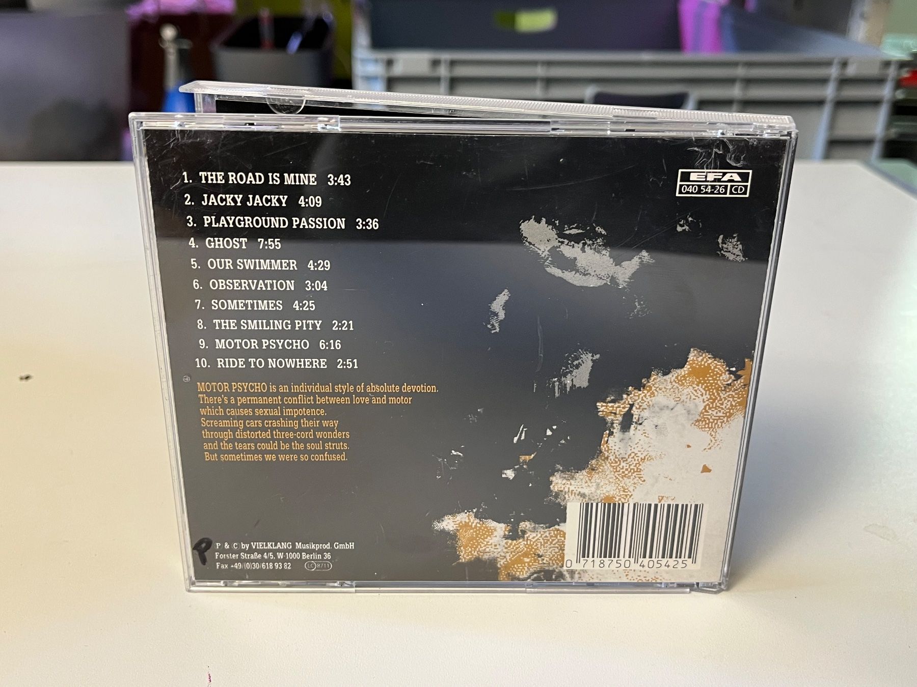 CD: Schwefel - Motor Psycho - HJ31A – Usato da Küsnacht ZH venduto da hardrock.earth 1