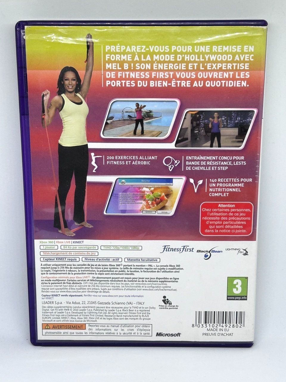 Microsoft Spiele: Xbox 360 Get Fit with Mel B – Gebraucht aus Giubiasco von LorisVale 1