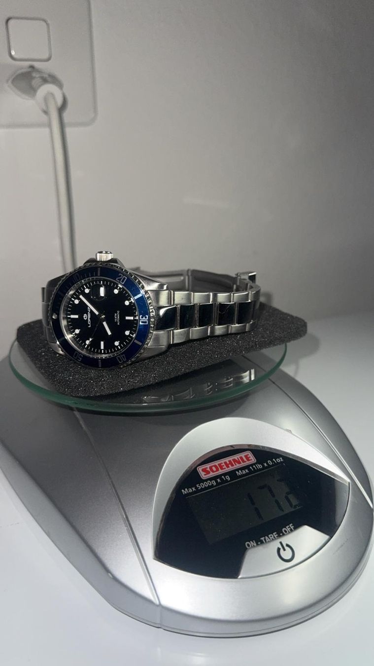 Orologi: Lorenz Automatic Diver 43mm blau 10 ATM + Box – Usato da Basel venduto da mel_gh8b 2