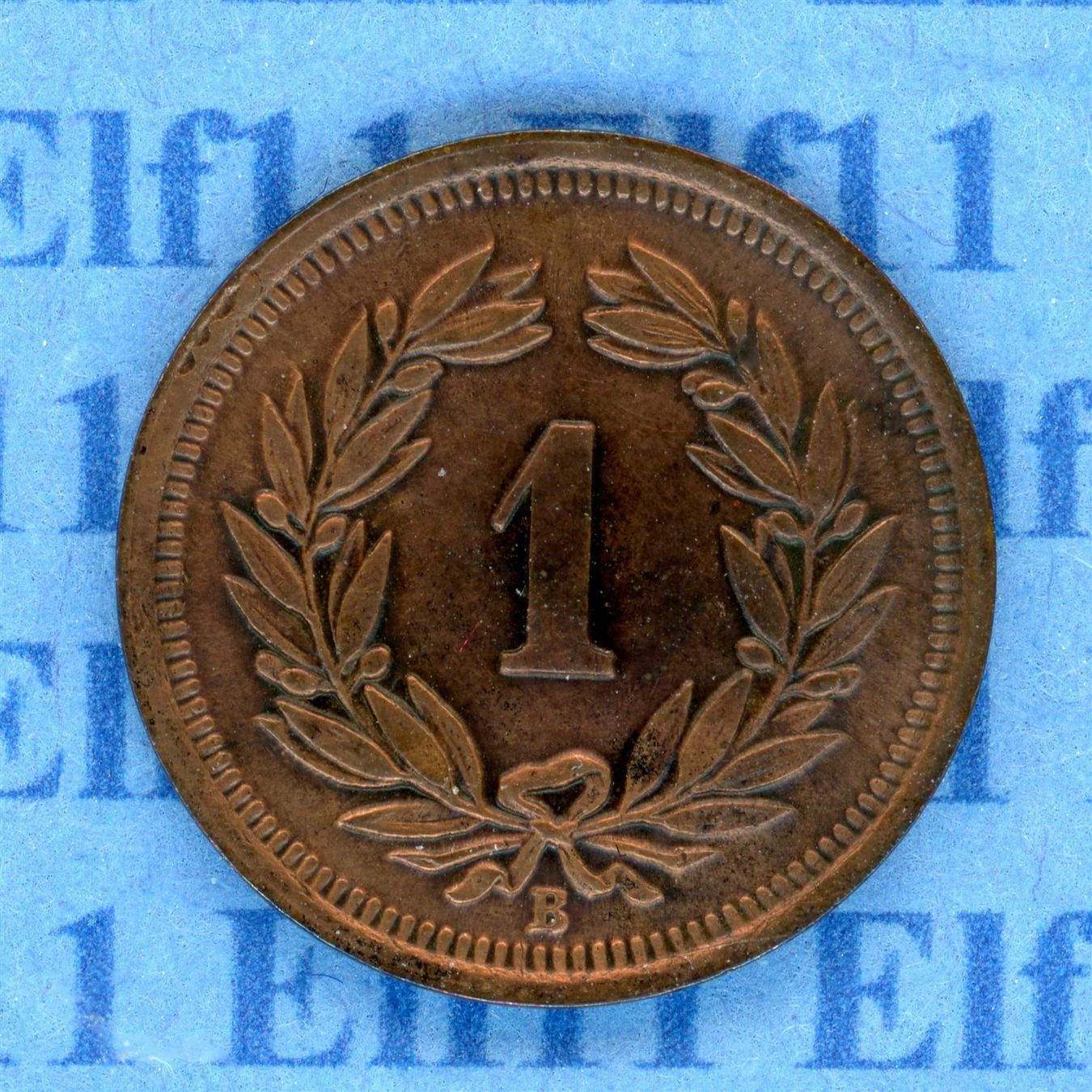 Tutti le monete: CHF___0.01 1911 unz 1 Rappen – Nuovo (secondo la descrizione) da Widnau venduto da Elf11 1