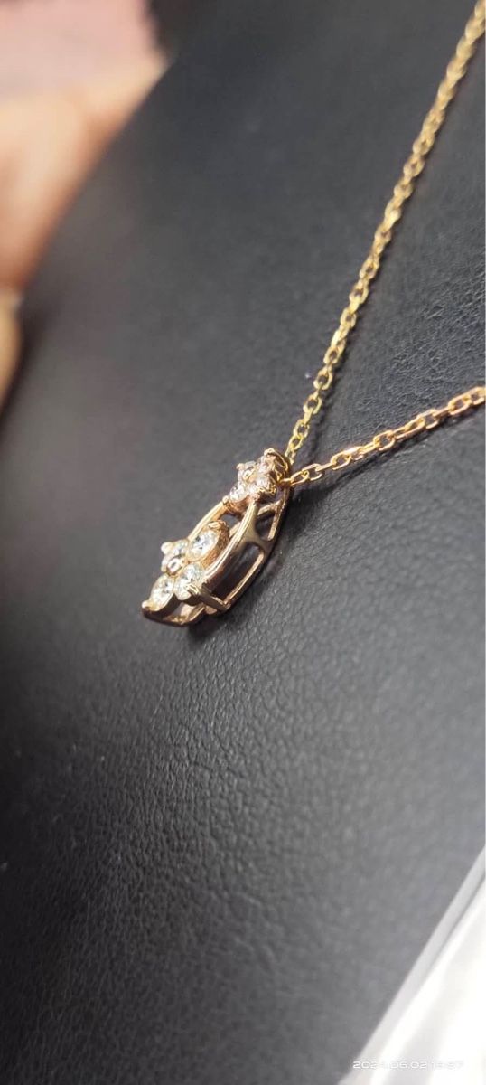 Ketten: Pink Gold Necklace  – Neu (gemäss Beschreibung) aus Nidau von Ruthiebee123 1
