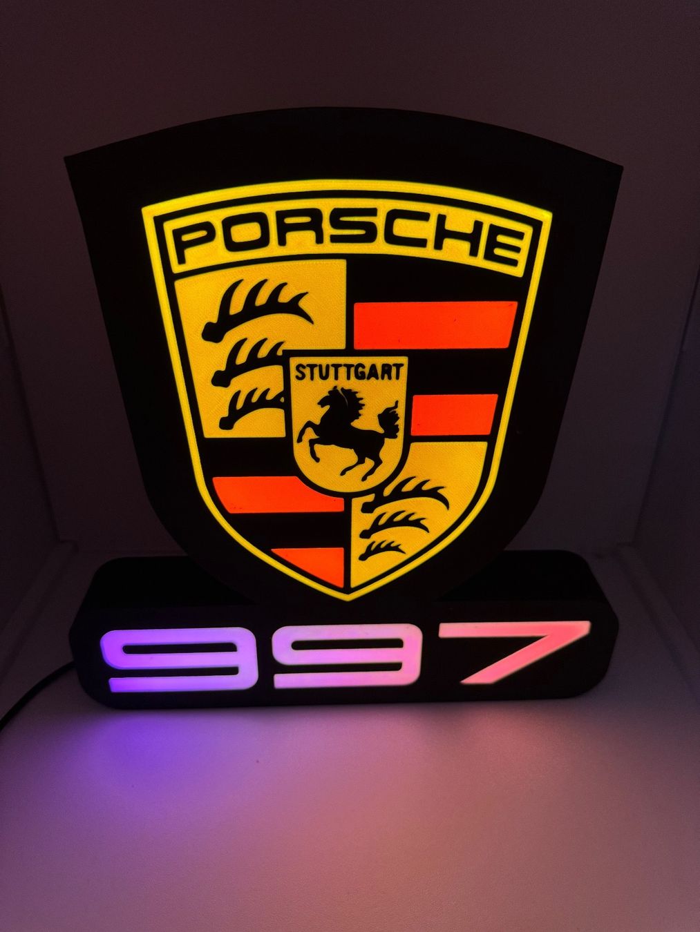 Lampen: Lightbox lumière led Porsche 997 – Neu (gemäss Beschreibung) aus Vicques von PAMB3D 5
