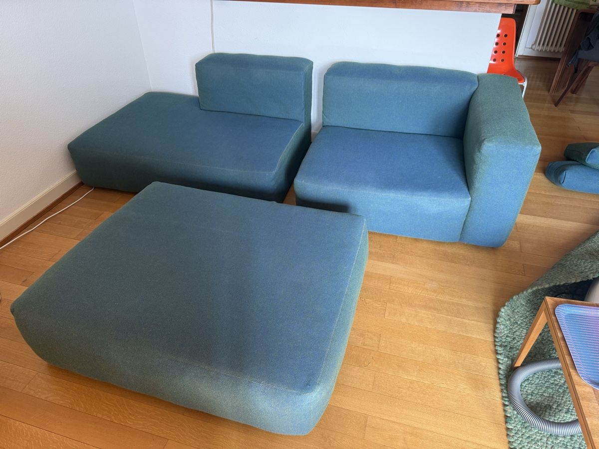 Hay Divani: Mags Soft Sofa Couch Sitzlounge Modulsofa Hallingdal Stoff – Usato da Schaffhausen venduto da molson 3