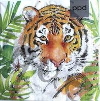 Serviette tropical tiger (1290) 2Stk.