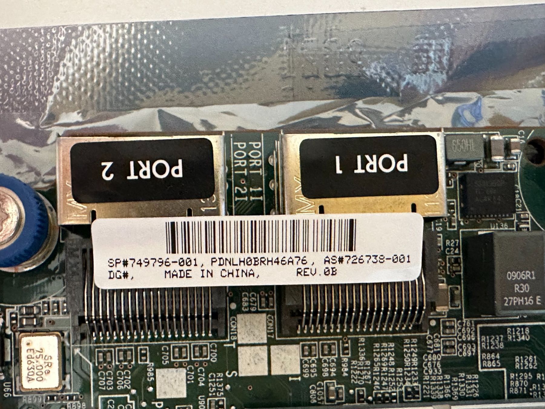 Hewlett Packard Server: HP Smart Array P440ar Controller 2GB 749796-001 / 786760-001 – Usato da Münsingen venduto da Hanibal26 1