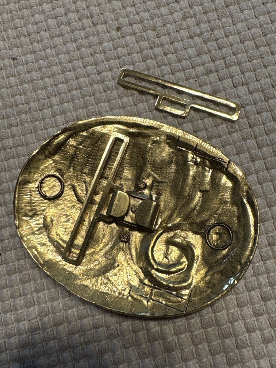 Fibbie per cinture: Gürtelschnalle Gold farbig – Nuovo (secondo la descrizione) da Rümlang venduto da euqinom16 1