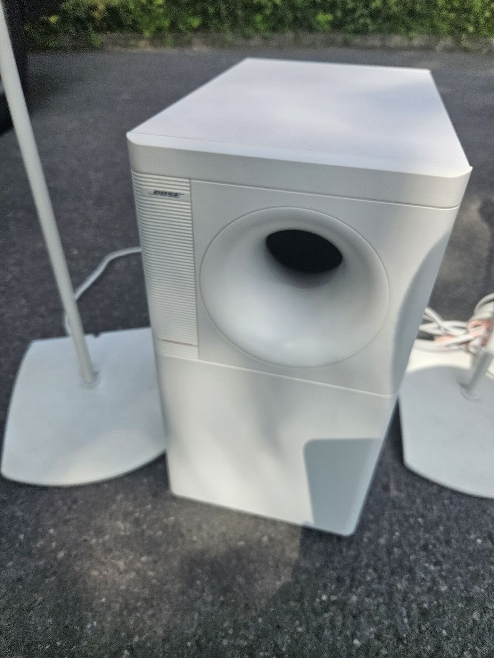 Casse acustiche: Bose Acoustimass 5 Series III white speaker system – Usato da Rickenbach b. Wil venduto da nic_8ljr 2