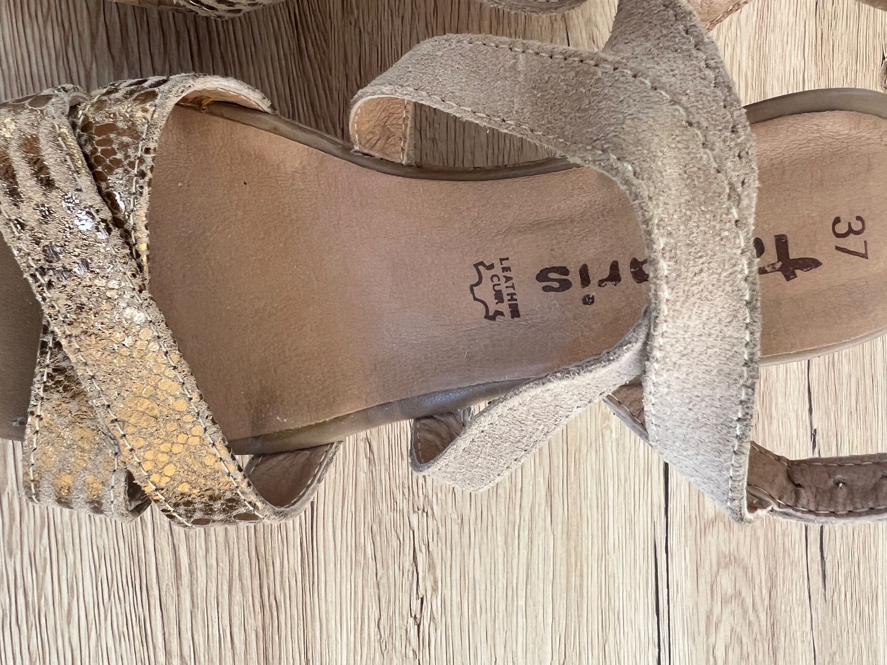 Tamaris Scarpe da donna: Sandales Tamaris cuir – Usato da La Chaux-de-Fonds venduto da GabrielaKlein 3
