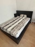 IKEA Malm Bett 140x200cm schwarz