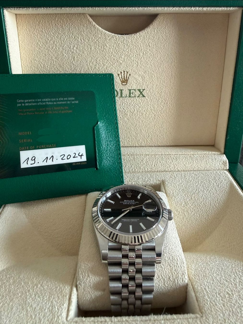 Rolex Uhren: Rolex Datejust 41 Fullset 11.2024 – Gebraucht aus Dübendorf von mas_tf2d