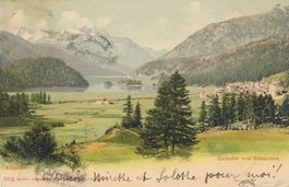 Silvaplana - coloriert + 1901