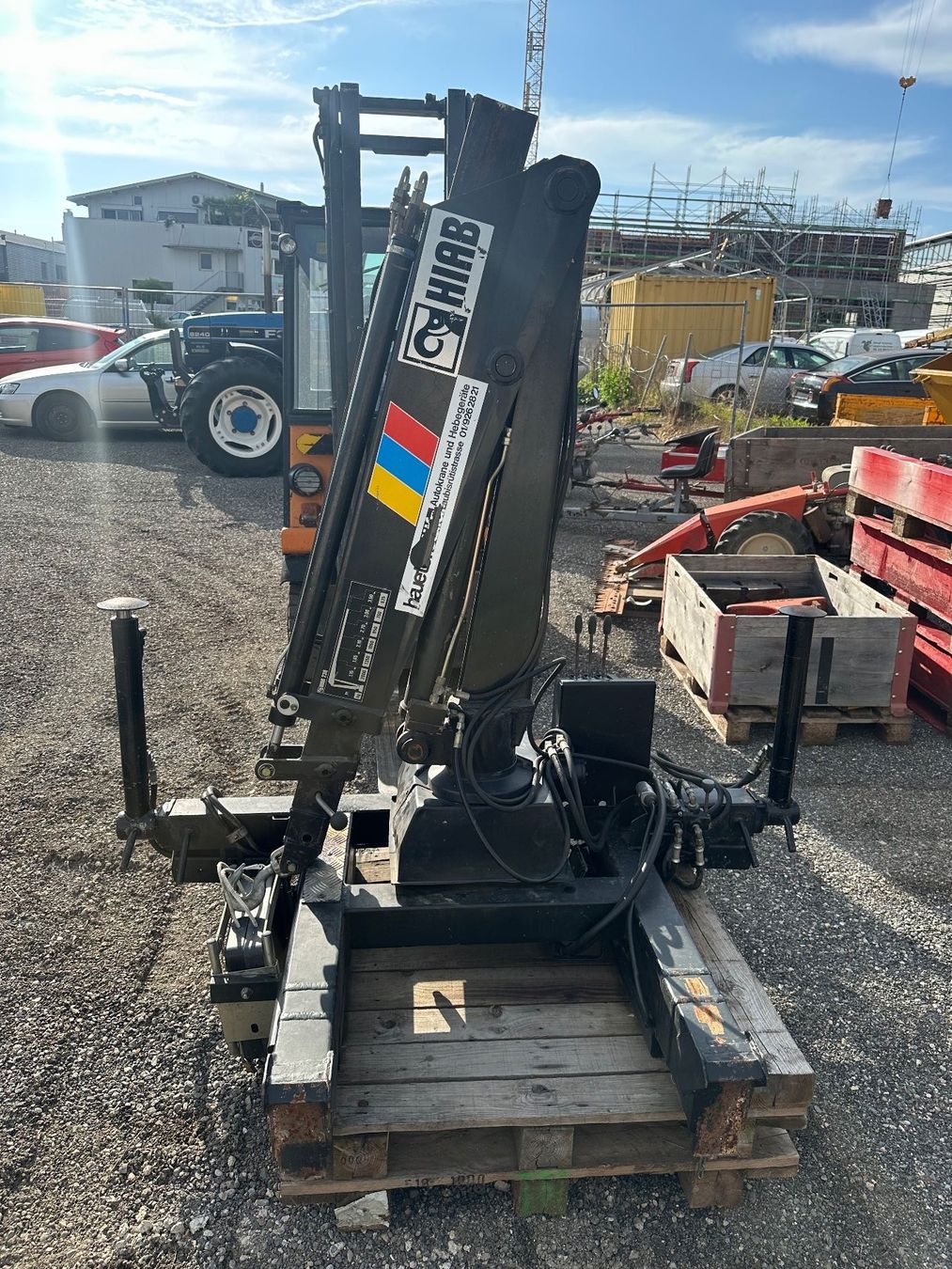 HIAB Gru: Hiab Kran 2t – Usato da Ettingen venduto da lubs 1