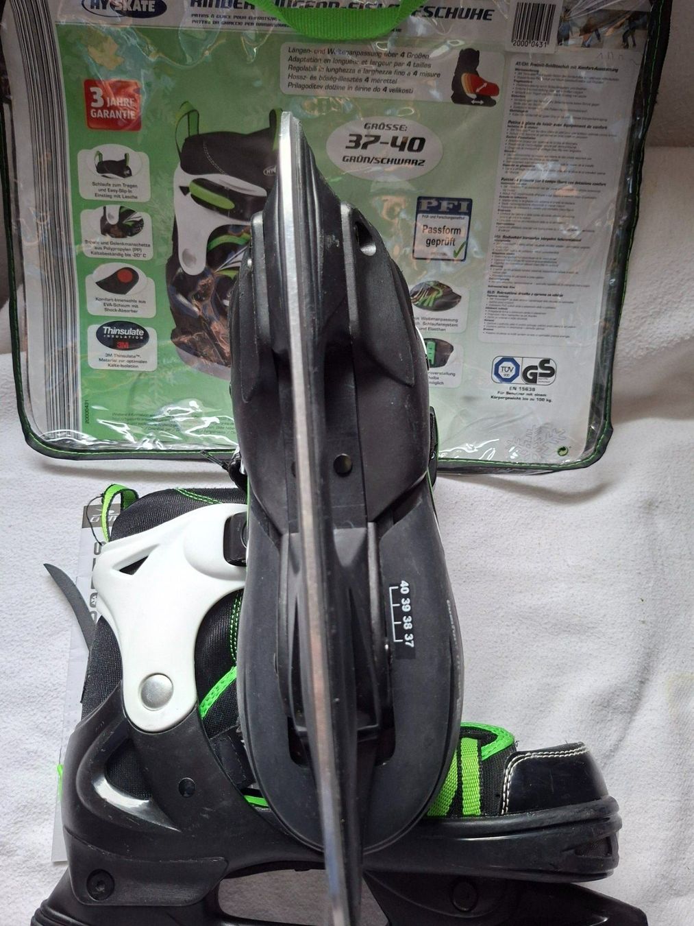 Pattini da ghiaccio: Schlittschuhe Grösse 37 - 40 – Usato da Lohn SH venduto da Zwierbel 3