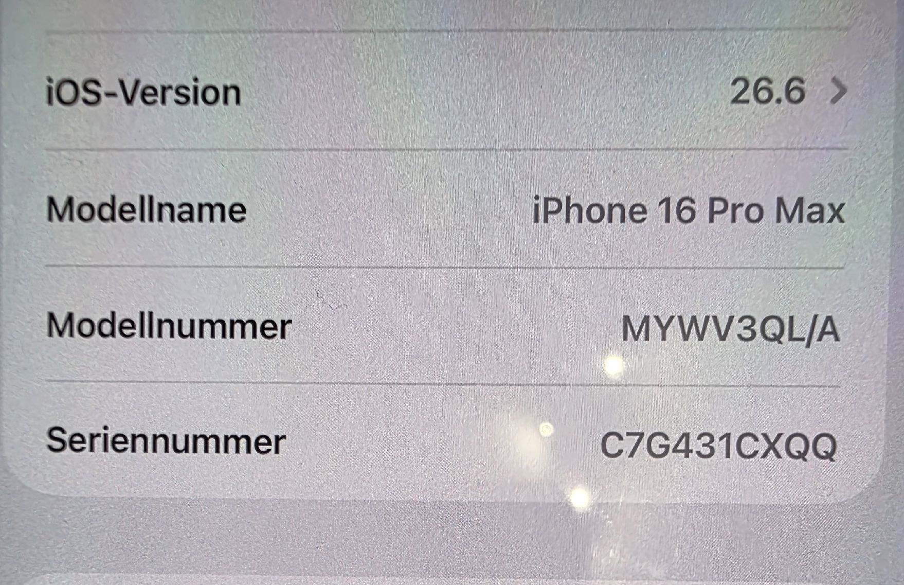 Apple Handys / Smartphones: Apple iPhone 16 Pro max 256GB – Neu (gemäss Beschreibung) aus Reichenburg von Semir970 3