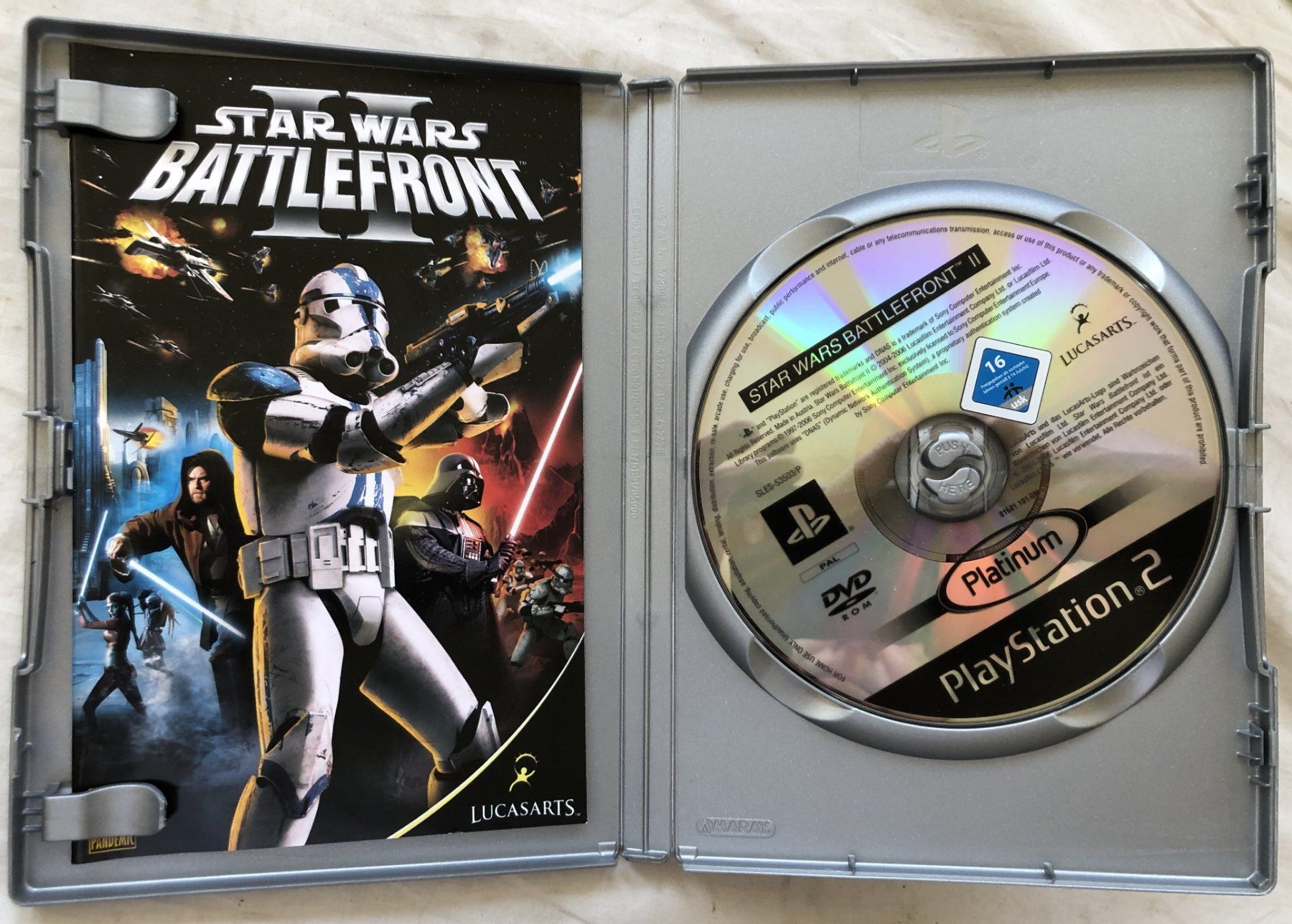 Sony Giochi: PS2 - STAR WARS BATTLEFRONT II [Platinum] – Usato da Schaffhausen venduto da durruti 1