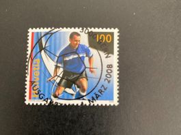 2008:Sondermarke "Aktivfussball"; Ersttag Vollstempel