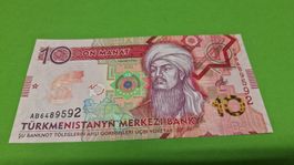 10 Manat Turkmenistan 2020 