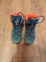 Lowa Wanderschuhe Gore-Tex blau orange Grösse 32 gebraucht